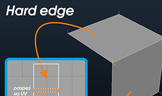 Hard и Soft edges. Группы сглаживания
