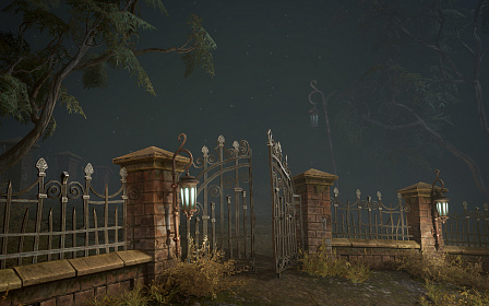 Masonry Fence