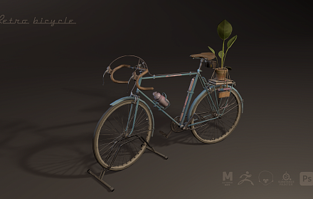 Retro bicycle