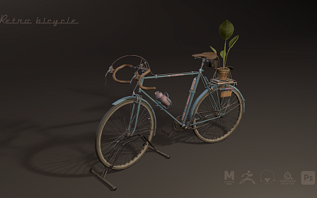 Retro bicycle